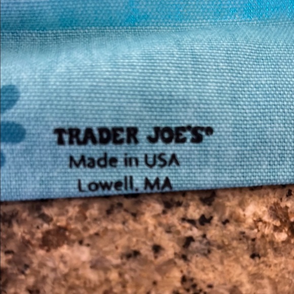 🧀🐟Trader Joe’s 2 PACK Reusable Eco Cotton Shopping Grocery Tote Bags🧀🐟 - Picture 9 of 15